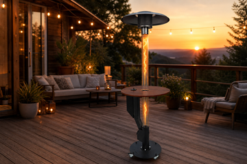 Cheminée et Poêle à Pellets pour Terrasse en Suisse | Flamesa 2026