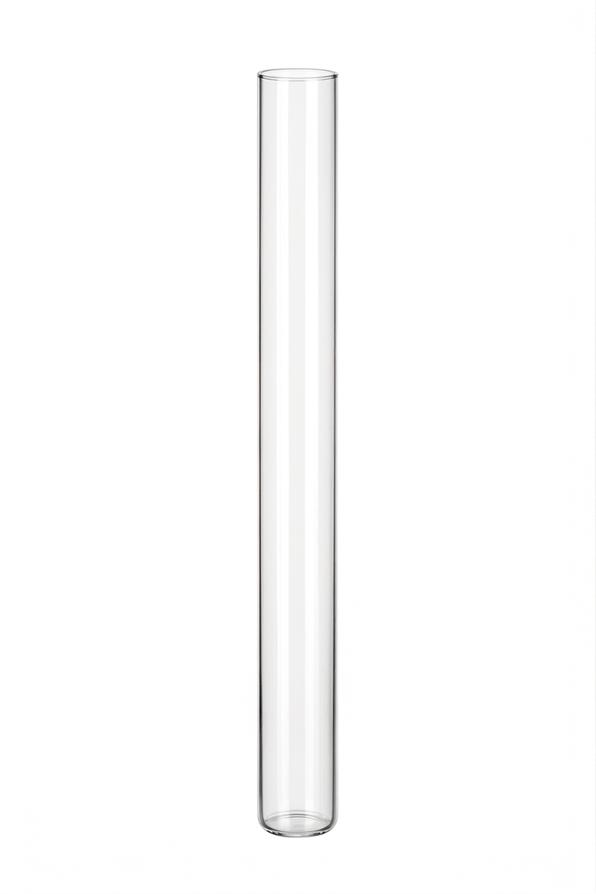 Tube en verre cylindrique pour poêle à granulés 150 cm – Solaro – Flamesa