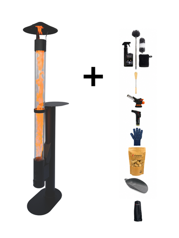 Kit complet pour poêle à granulés – Flamesa® Lumina – Kit complet avec accessoires