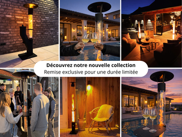 poêle à granulés extérieur – photo ambiance