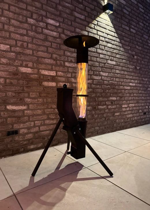 Flamesa Magnus Compact - Petit poêle à granulés d’extérieur