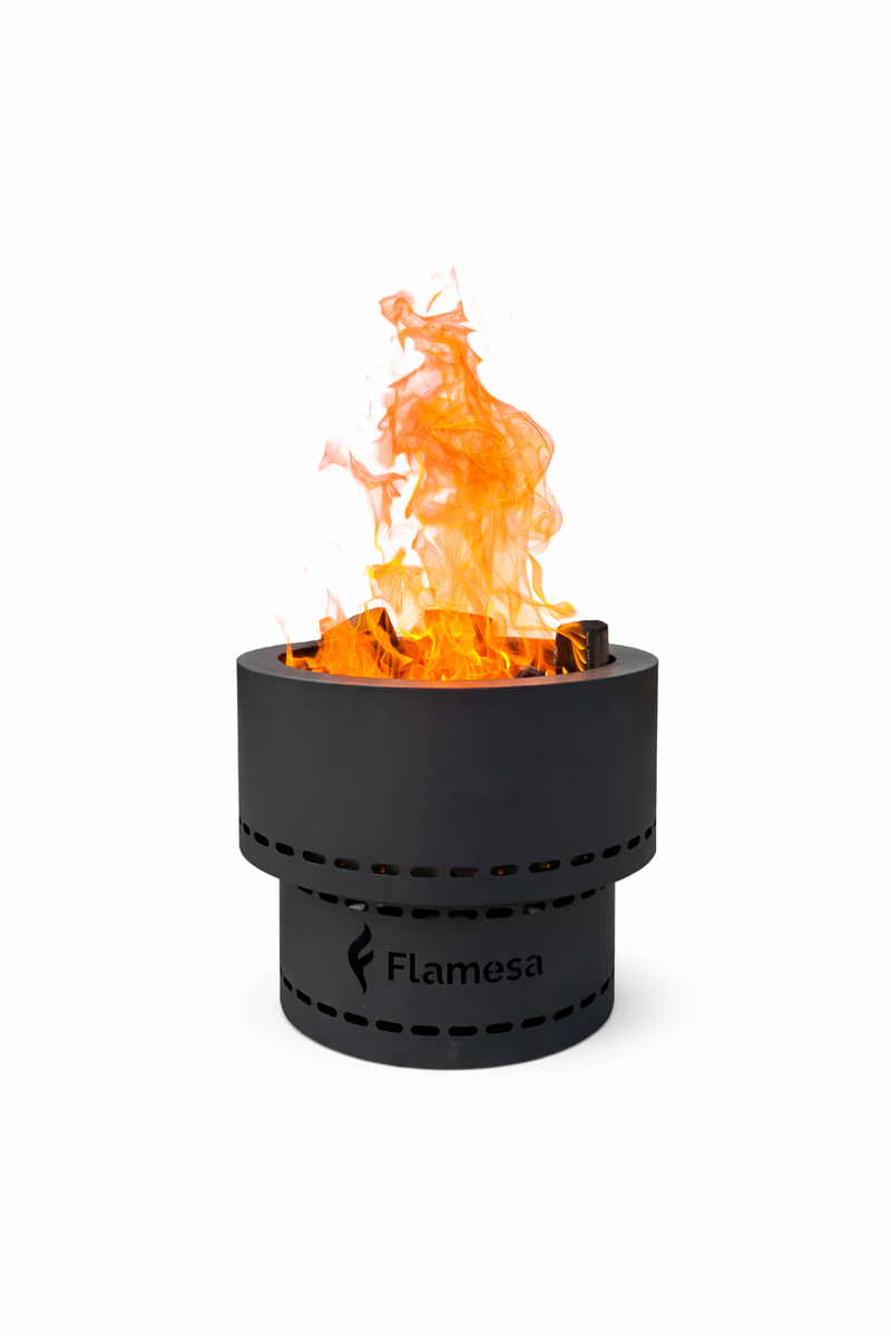 Flamesa® Flame – Brasero (pellets) pour extérieur