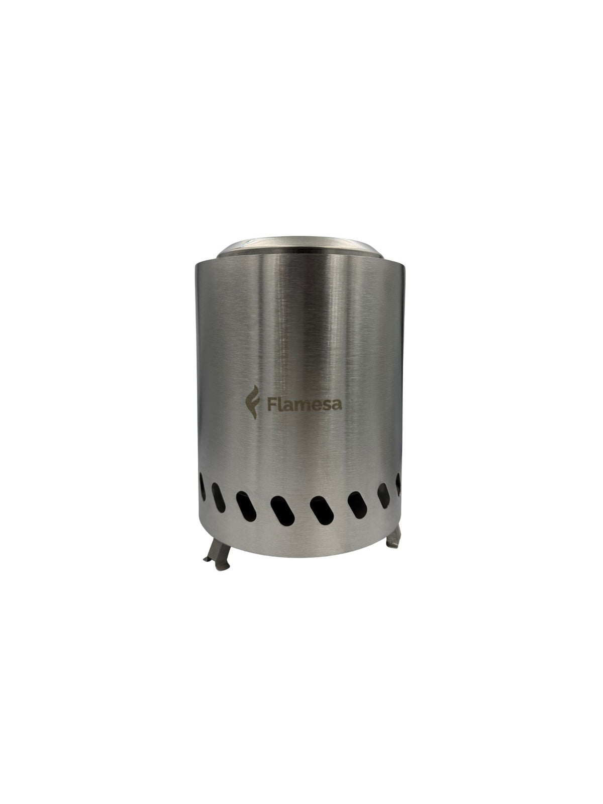 Flamesa Vulcan – brasero à pellets de table argent