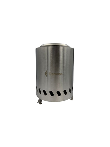 Flamesa Vulcan – brasero à pellets de table argent