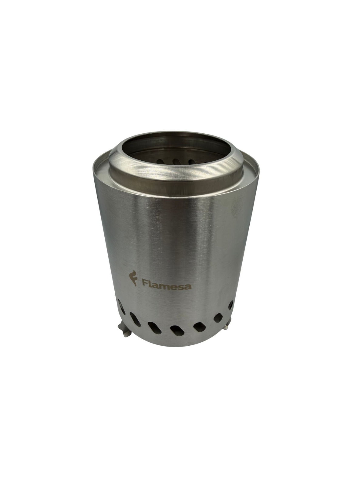 Flamesa Vulcan – brasero à pellets de table argent